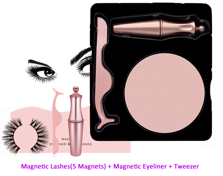 Magnetic Lashes EyeLiner and Tweezer Set China Lash Vendor Wholesale