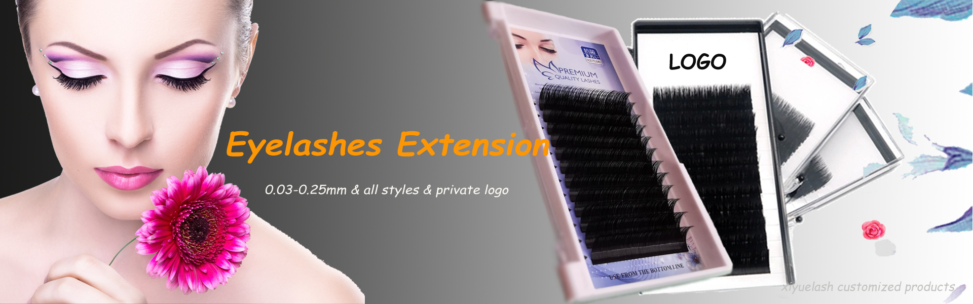 XiyueLash Private Label Korean Eyelash Extensions Wholesale